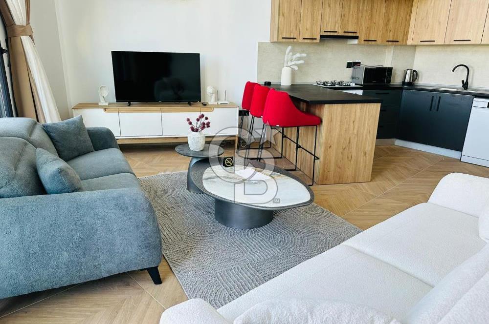KKTC GİRNE LAPTADA DENİZ MANZARALI EŞYALI SATILIK 2+1 LOFT DAİRE