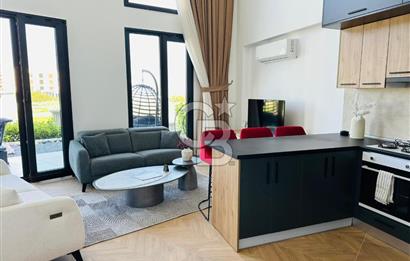 KKTC GİRNE LAPTADA DENİZ MANZARALI EŞYALI SATILIK 2+1 LOFT DAİRE