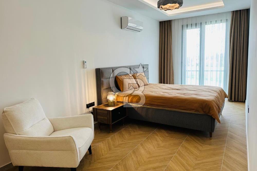 KKTC GİRNE LAPTADA DENİZ MANZARALI EŞYALI SATILIK 2+1 LOFT DAİRE