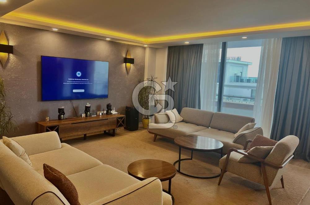 KKTC GİRNE MERKEZDE AKACAN ELEGANCE SİTESİNDE DENİZ HAVUZ VE DAĞ MANZARALI KOMPLE EŞYALI SATILIK 3+1 DAİRE
