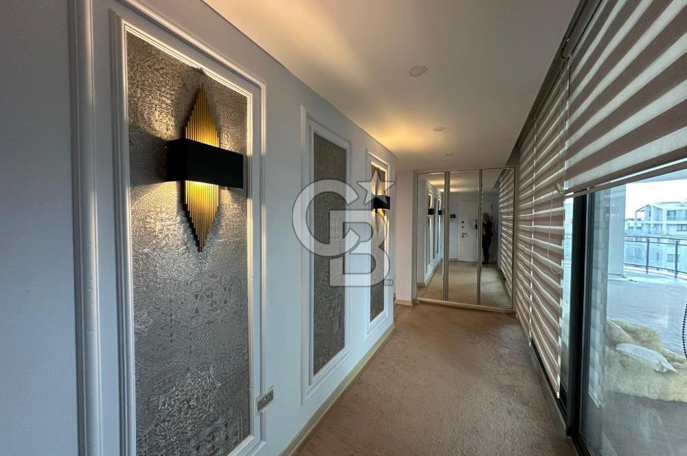 KKTC GİRNE MERKEZDE AKACAN ELEGANCE SİTESİNDE DENİZ HAVUZ VE DAĞ MANZARALI KOMPLE EŞYALI SATILIK 3+1 DAİRE