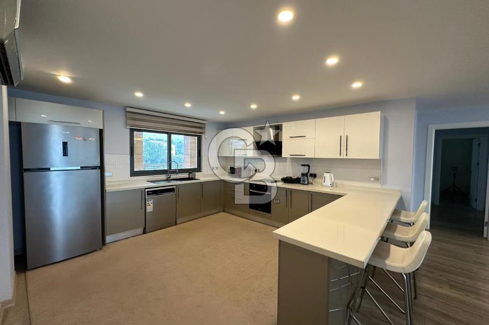 KKTC GİRNE MERKEZDE AKACAN ELEGANCE SİTESİNDE DENİZ HAVUZ VE DAĞ MANZARALI KOMPLE EŞYALI SATILIK 3+1 DAİRE