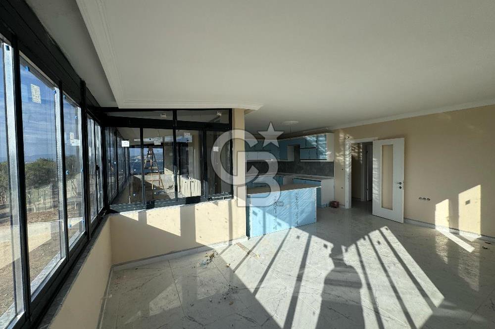ALİAĞA ÇALTILIDERE'DE 3+1 110 M² NET CAM BALKONLU DAİRE