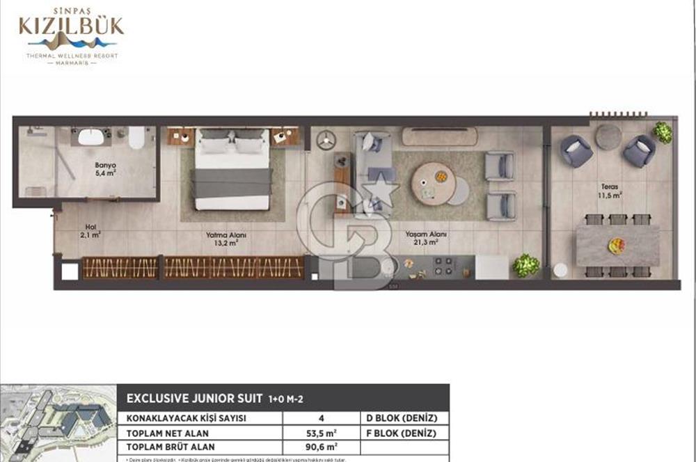 SİNPAŞ KIZILBÜK'TE OCAK AYI SATILIK DEVREMÜLK