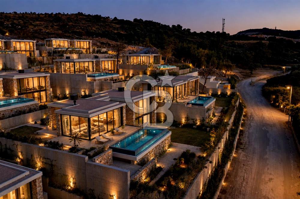 Veryeri Kekliktepe Deniz Ve Vadi Manzaralı 8+1 Lüks Villa