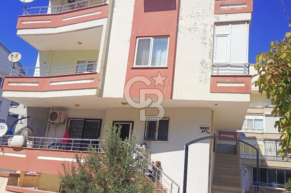 Didim merkez  de satılık 2+1 ayrı mutfak köşe başı ön cephe daire