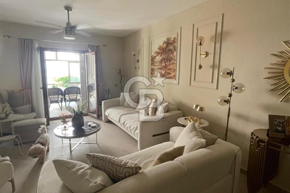 BODRUM-TURGUTREİS KARABAĞDA HAVUZLU NEZİH SİTEDE 3+1 BAHÇE KATI