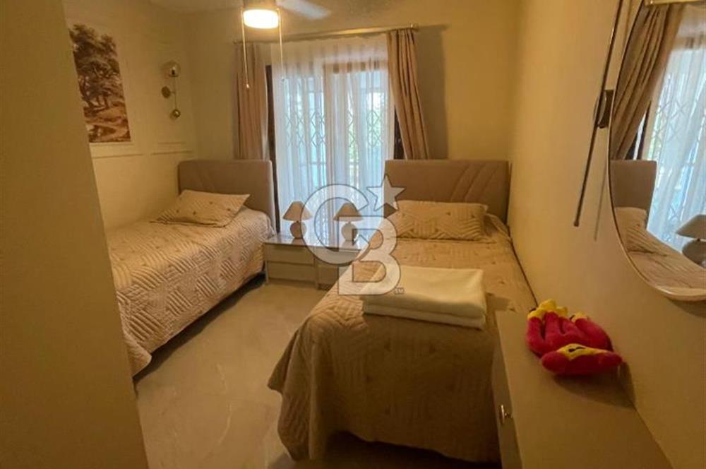 BODRUM-TURGUTREİS KARABAĞDA HAVUZLU NEZİH SİTEDE 3+1 BAHÇE KATI