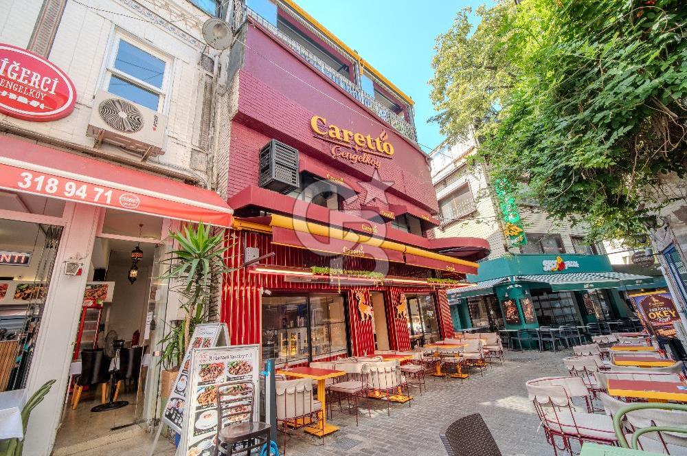 ÜSKÜDAR ÇENGELKÖY SATILIK 4 KATLI KOMPLE BİNA CAFE BOĞAZ MANZARA