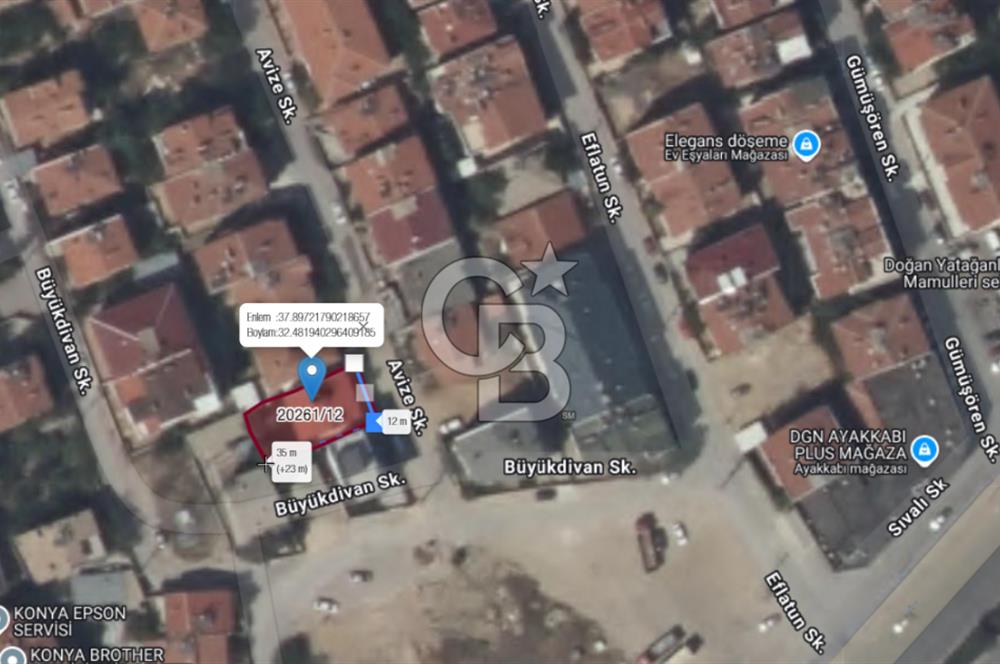 COLDWELL BANKER'DAN BEYŞEHİR ÇEVREYOLUNA YAKIN SATILIK ARSA