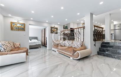 ARIKÖY'DE BÜYÜK BAHÇELİ VE FULL EŞYALI KİRALIK DAİRE
