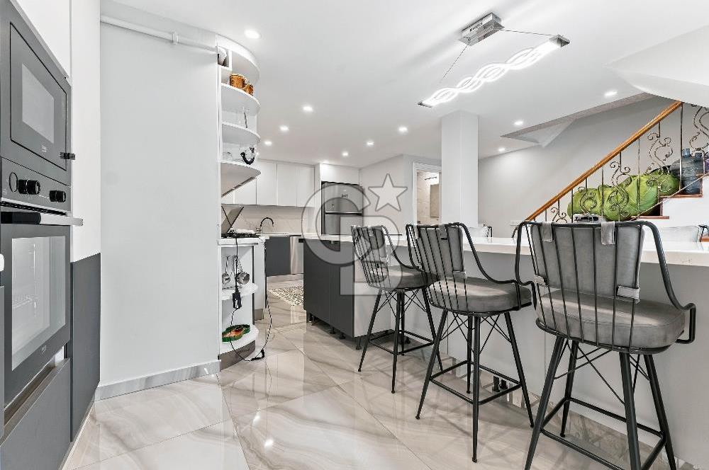 ARIKÖY'DE BÜYÜK BAHÇELİ VE FULL EŞYALI KİRALIK DAİRE