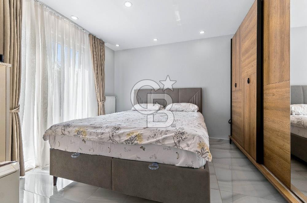 ARIKÖY'DE BÜYÜK BAHÇELİ VE FULL EŞYALI KİRALIK DAİRE