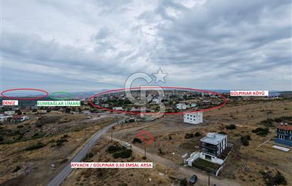 AYVACIK GÜLPINAR DENİZ MANZARALI İMARLI HARİKA ARSA
