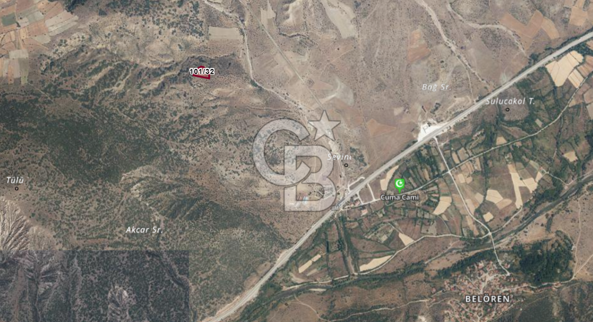 CB VİZYONDAN ÇANKIRI ILGAZ BELÖREN KÖYÜ SATILIK TARLA