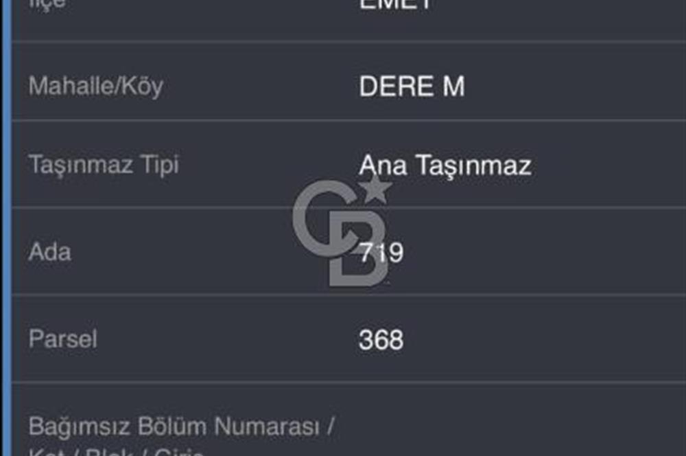 Kütahyada çok amaçlı arsa