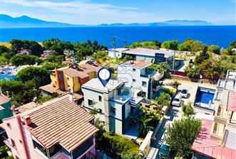 Kadınlar Denizi'nde Deniz Manzaralı, Havuzlu, 4+1 Müstakil Villa - 7 - 374505