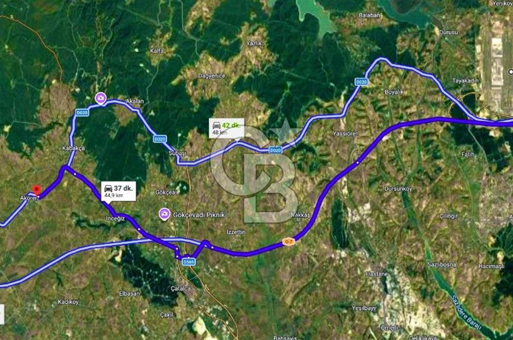  Fırsat Kabakça Tren İstasyonuna Yakın İmarlı Arsa Ev ve Dükkan