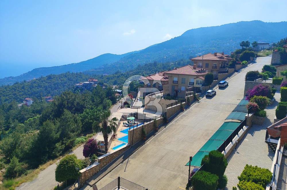 ALANYA TEPE OCEAN VIEWDA DENİZ & DOĞA MANZARALI 3+1 DUBLEKS