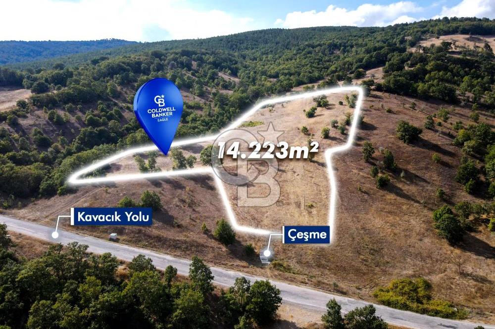 CB EAGLE'DAN DURSUNBEY KAVACIK'DA SATILIK 14.223 m² TARLA