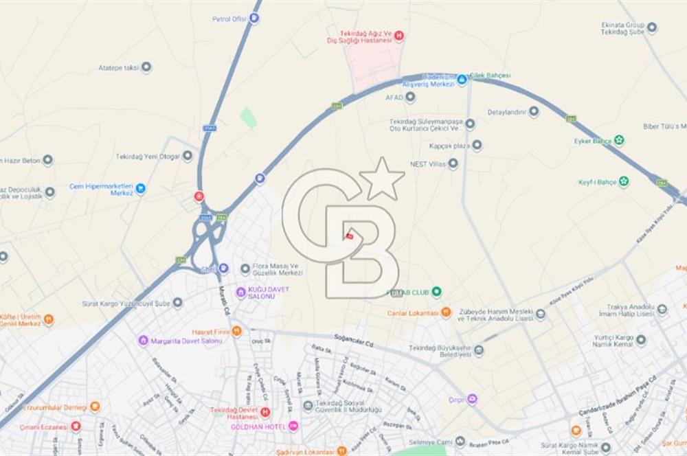 Tekirdağ Süleymanpaşa Gündoğdu Mah. Satılık 767,28 m² Arsa