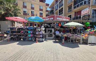 AYVALIK SARIMSAKLI’DA İŞLEK SOKAKTA | 180 M² | STOKLU DEVREN KİRALIK MİLYONCU