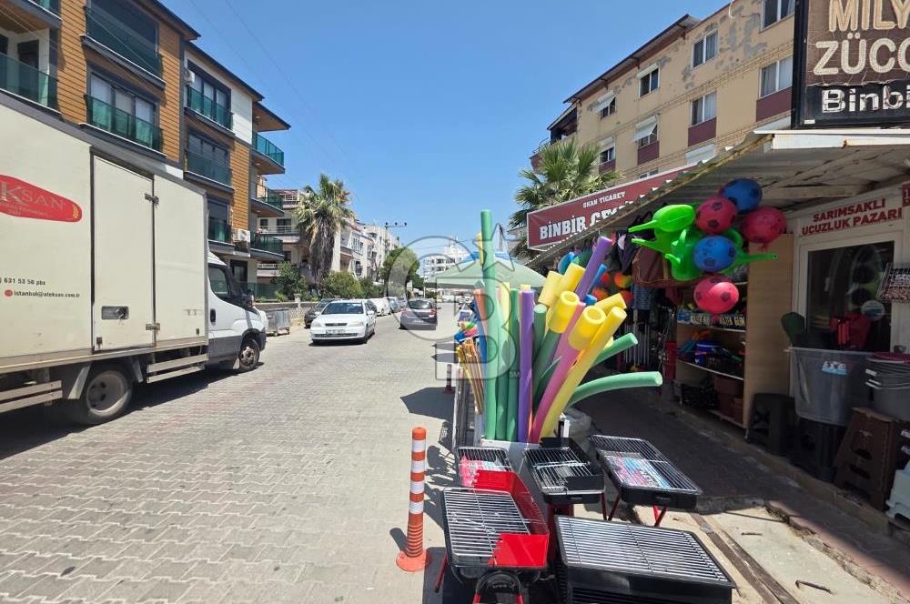 AYVALIK SARIMSAKLI’DA İŞLEK SOKAKTA | 180 M² | STOKLU DEVREN KİRALIK MİLYONCU