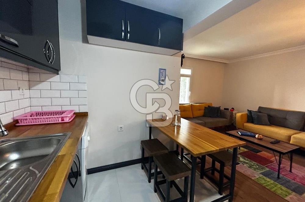 FOÇA FOTAŞ TATİL KÖYÜNDE KİRALIK 2+1 MÜSTAKİL BAHÇELİ DAİRE