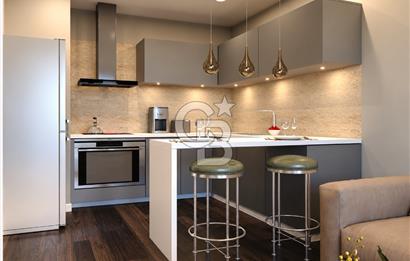 KARŞIYAKA MAVİŞEHİR YALI MAHALLESİNDE BAHÇELİ 1+1  SATILIK DAİRE
