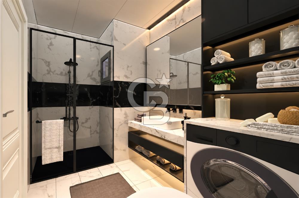 KARŞIYAKA MAVİŞEHİR YALI MAHALLESİNDE BAHÇELİ 1+1  SATILIK DAİRE