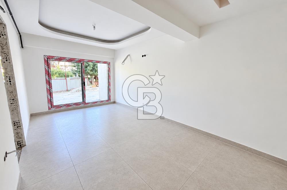 KARŞIYAKA MAVİŞEHİR YALI MAHALLESİNDE BAHÇELİ 1+1  SATILIK DAİRE