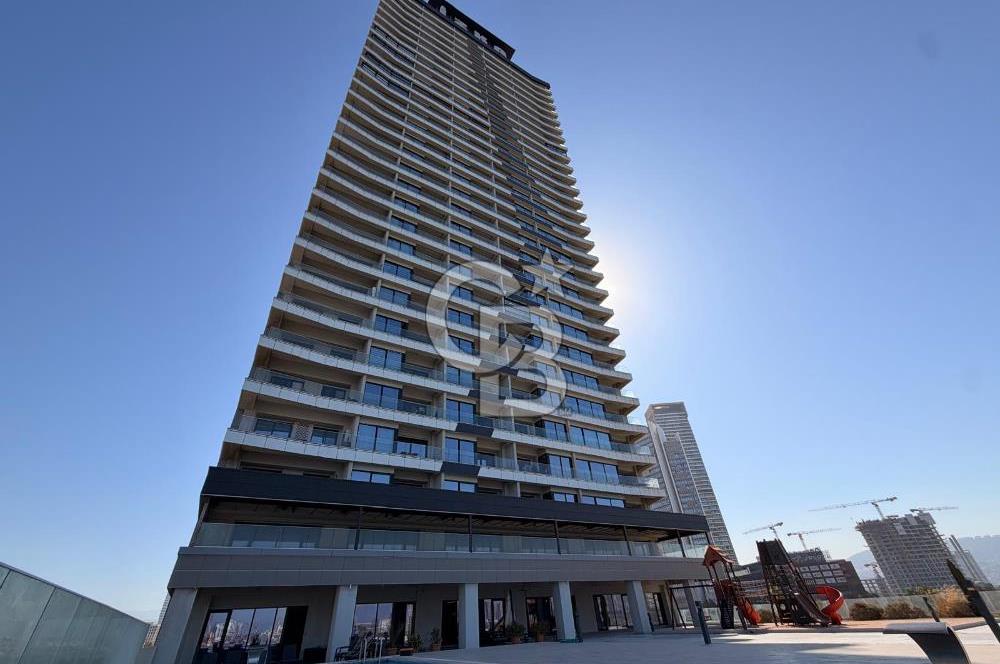 İZKA PORT'TA DENİZ MANZARALI EŞYALI 1+1 DAİRE