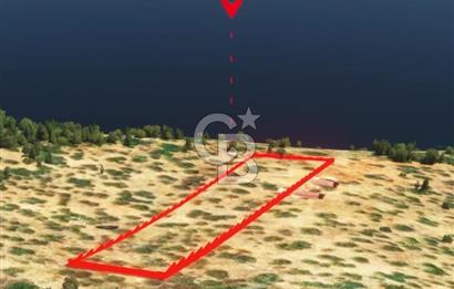 KAŞ GÖKÇEÖREN'DE MUHTEŞEM DENİZ VE DOĞA MANZARALI 4.263 m² TARLA