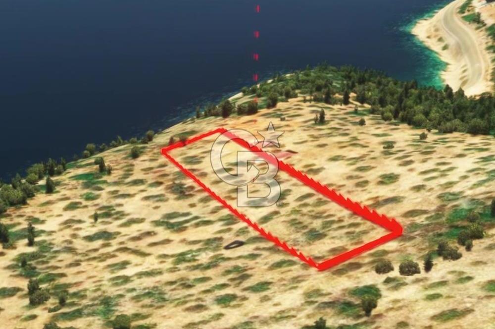 KAŞ GÖKÇEÖREN'DE MUHTEŞEM DENİZ VE DOĞA MANZARALI 4.263 m² TARLA
