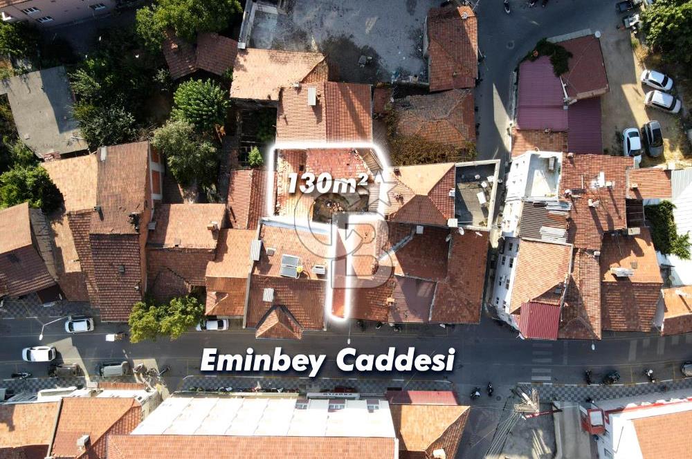 CB EAGLE'DAN EMİNBEY CADDESİ'NDE 178m² TİCARİ+KONUT SATILIK ARSA
