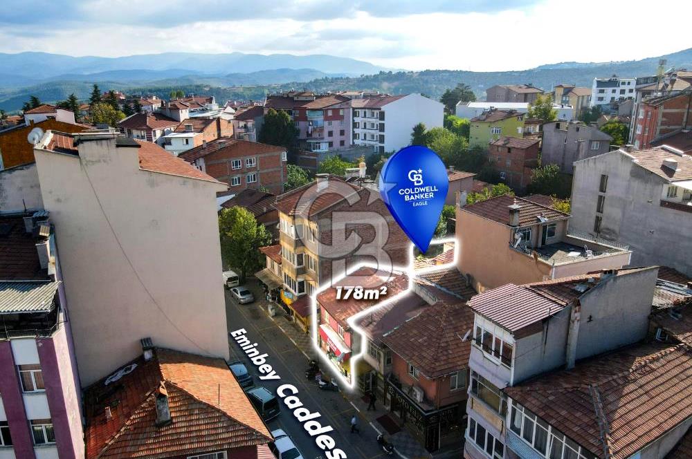 CB EAGLE'DAN EMİNBEY CADDESİ'NDE 178m² TİCARİ+KONUT SATILIK ARSA