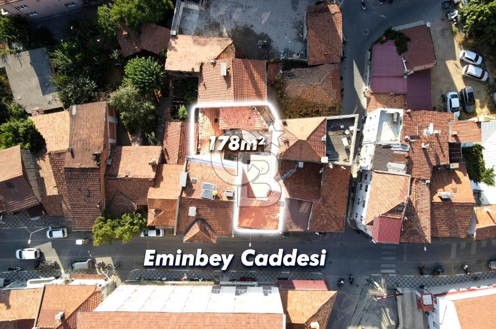 CB EAGLE'DAN EMİNBEY CADDESİ'NDE 178m² TİCARİ+KONUT SATILIK ARSA