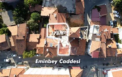 CB EAGLE'DAN EMİNBEY CADDESİ'NDE 178m² TİCARİ+KONUT SATILIK ARSA