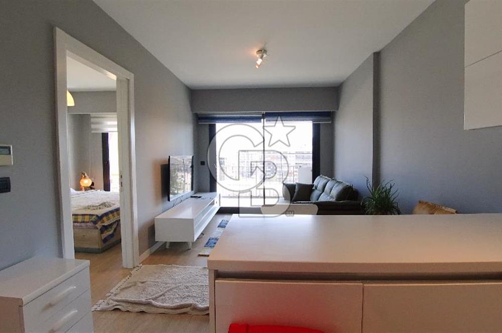 Folkart Life Önü Açık Balkonlu Eşyalı Kiralık 1+1 70 m² Daire
