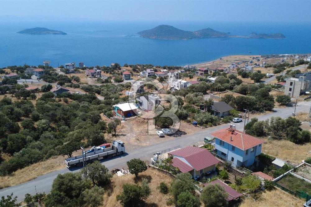 ÇANDARLI BİMEYKODA DENİZ VE ADALAR MANZARALI 429 m² İMARLI ARSA