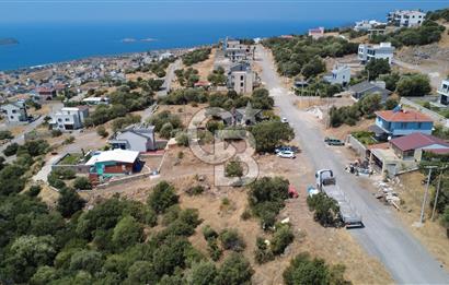 ÇANDARLI BİMEYKODA DENİZ VE ADALAR MANZARALI 429 m² İMARLI ARSA