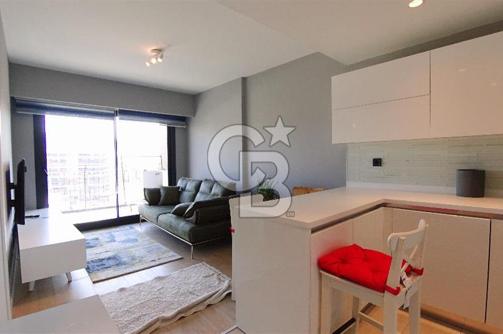 Folkart Life Önü Açık Balkonlu Eşyalı Kiralık 1+1 70 m² Daire