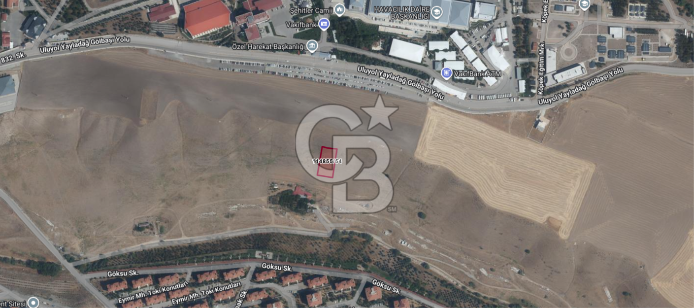 YATIRIMLIK GÖLBAŞI'NDA SATILIK HİSSELİ VİLLA ARSASI