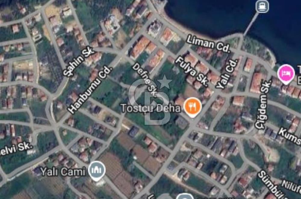 ÇINARCIK KOCADERE YALI MEVKİİNDE 331 m² VİLLA İMARLI MÜSTAKİL