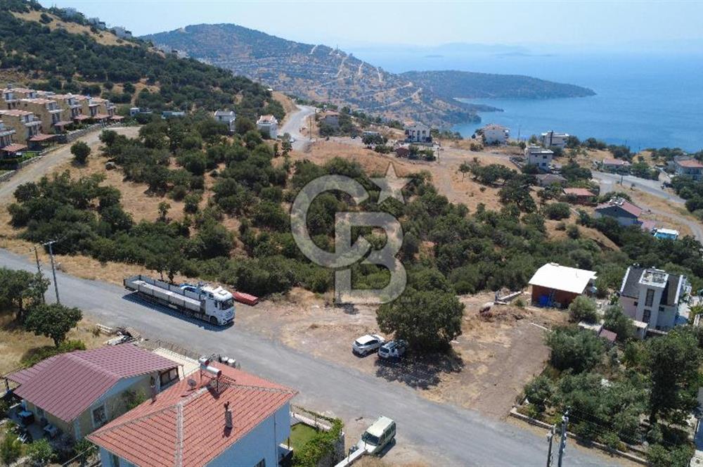 ÇANDARLI BİMEYKODA DENİZ VE ADALAR MANZARALI 429 m² İMARLI ARSA
