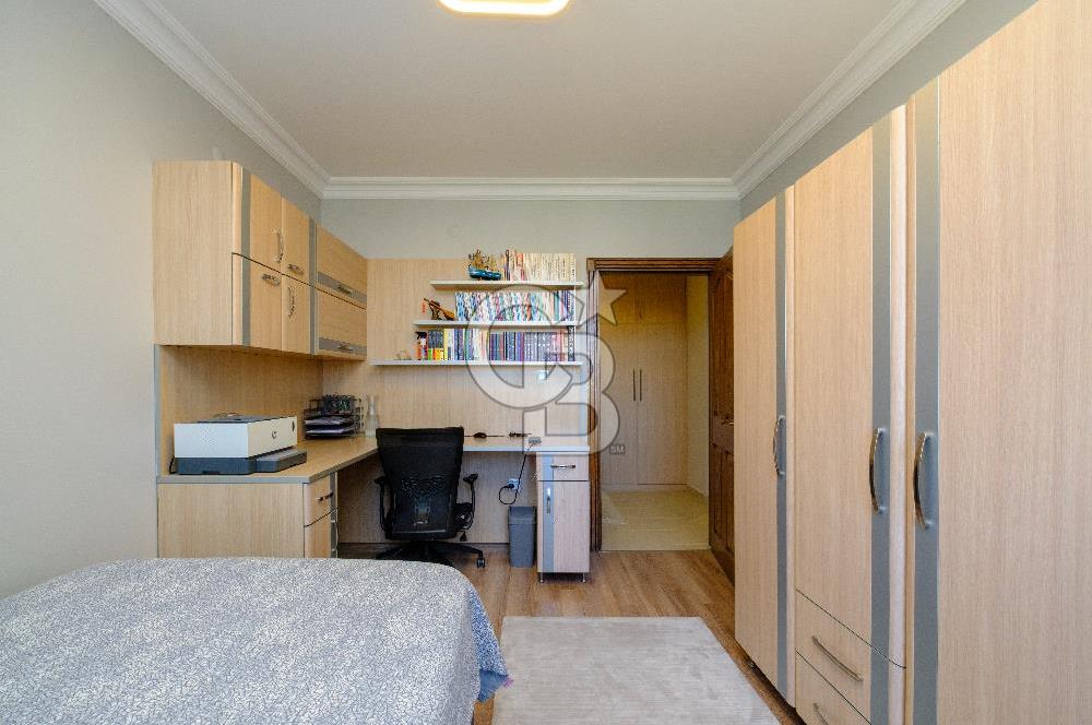 KIRKKONAKLAR 347. CAD ARA KAT GÜNEY CEPHE 3+1 FULL YAPILI EŞYALI