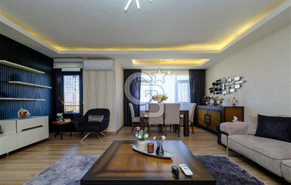 KIRKKONAKLAR 347. CAD ARA KAT GÜNEY CEPHE 3+1 FULL YAPILI EŞYALI