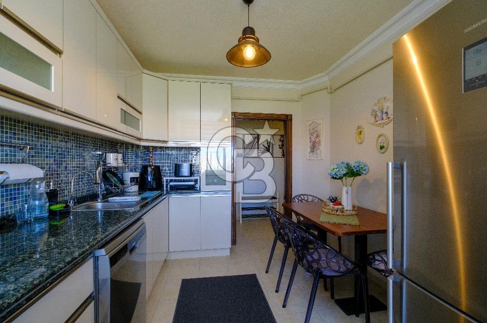 KIRKKONAKLAR 347. CAD ARA KAT GÜNEY CEPHE 3+1 FULL YAPILI EŞYALI