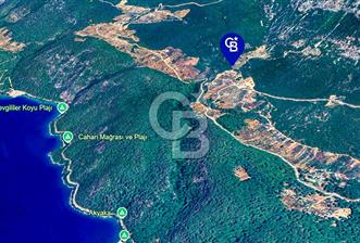 Muğla Menteşe Kuyucak'ta Yolu Olan Emsalsiz Deniz Manzaralı Tarla - 1 - 374739