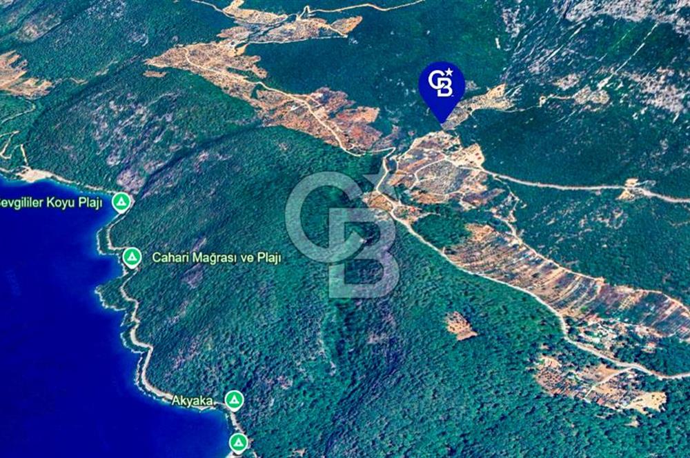 Muğla Menteşe Kuyucak'ta Yolu Olan Emsalsiz Deniz Manzaralı Tarla